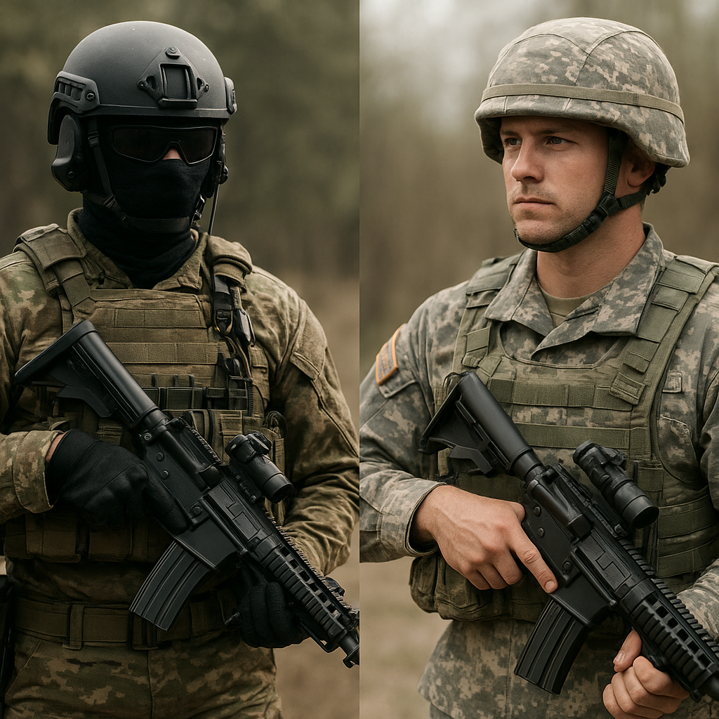 Czym różni się komandos od żołnierza regularnej armii?