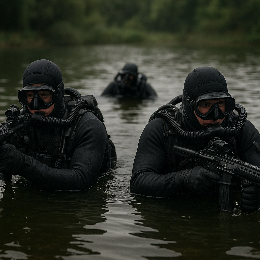 Jak komandosi szkolą się z nurkowania bojowego