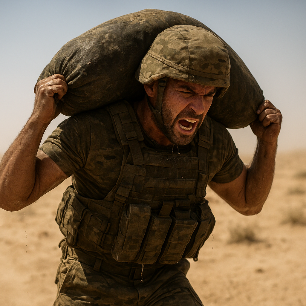 Jak komandosi ćwiczą wytrzymałość w ekstremalnym upale