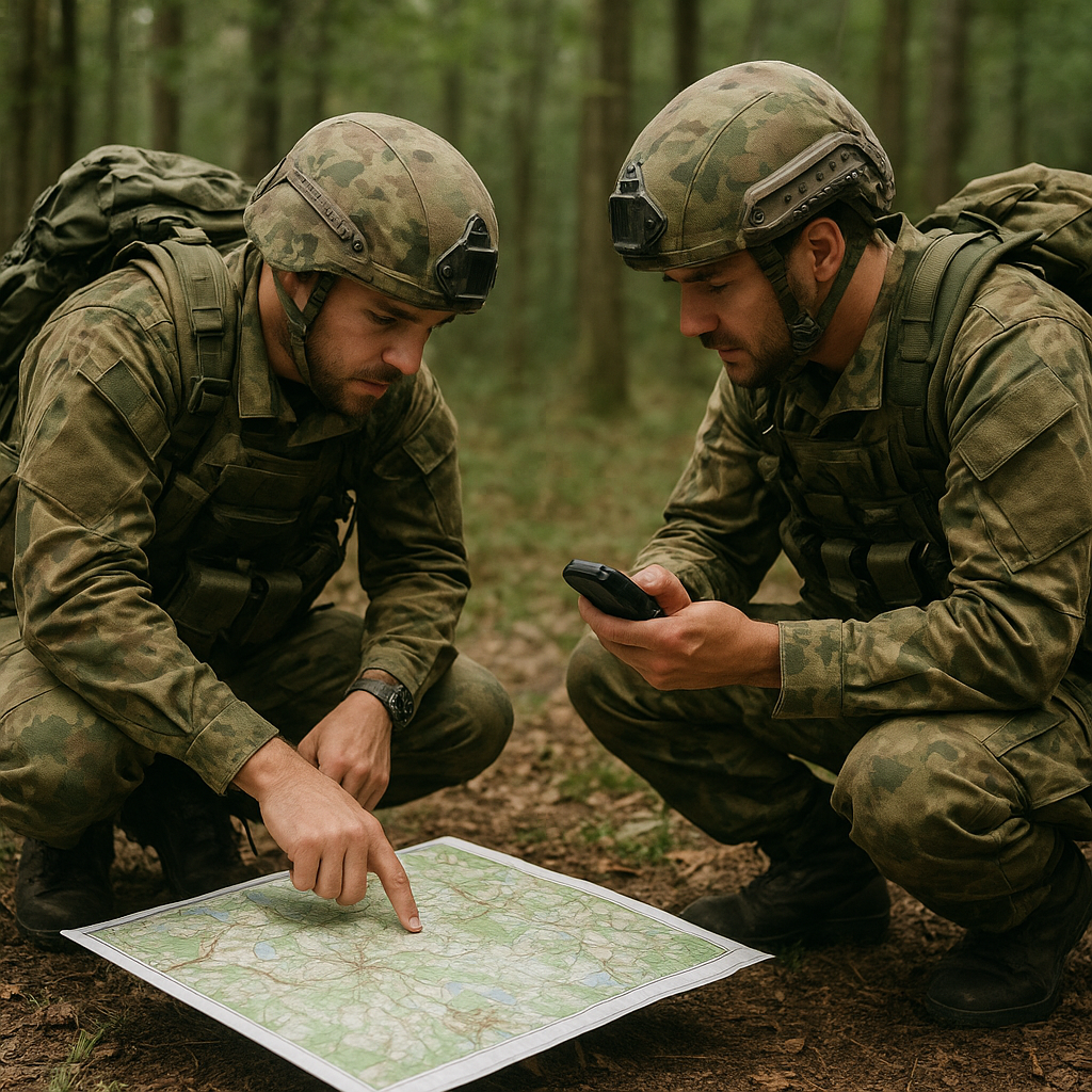 Jak komandosi szkolą się z rozpoznania terenu i mapowania