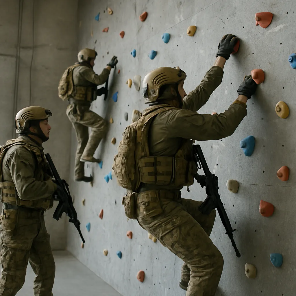 Jak wygląda trening wspinaczkowy operatorów