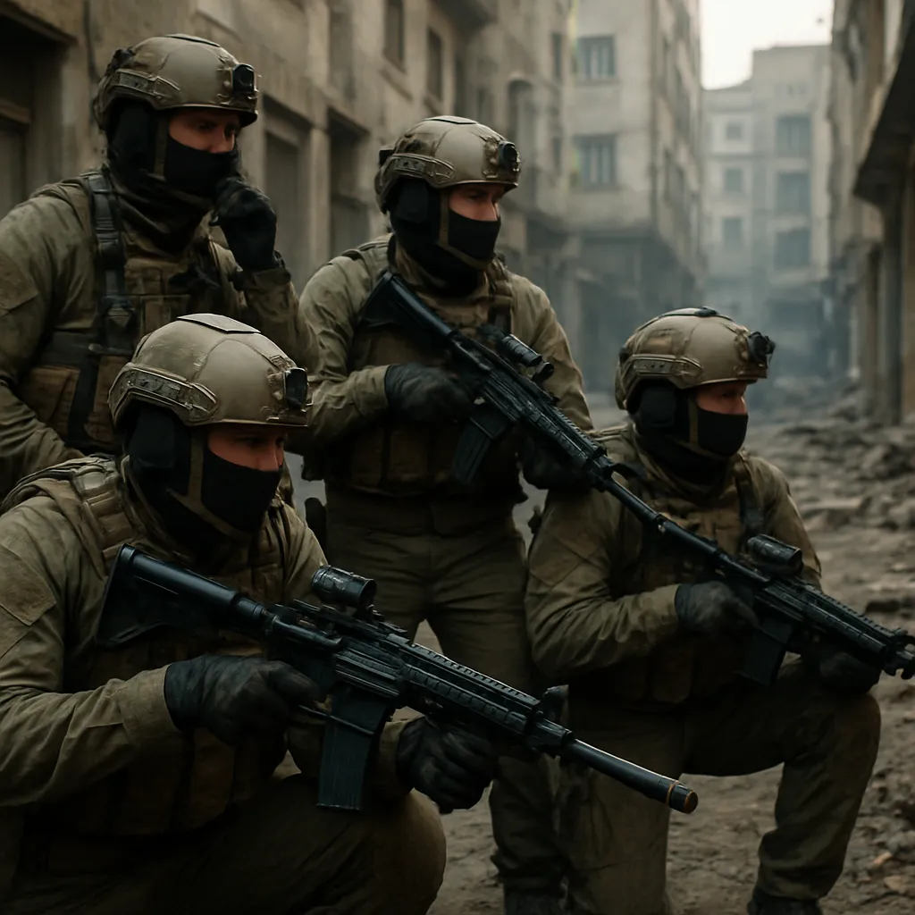 Jak komandosi przygotowują się do operacji w środowisku miejskim