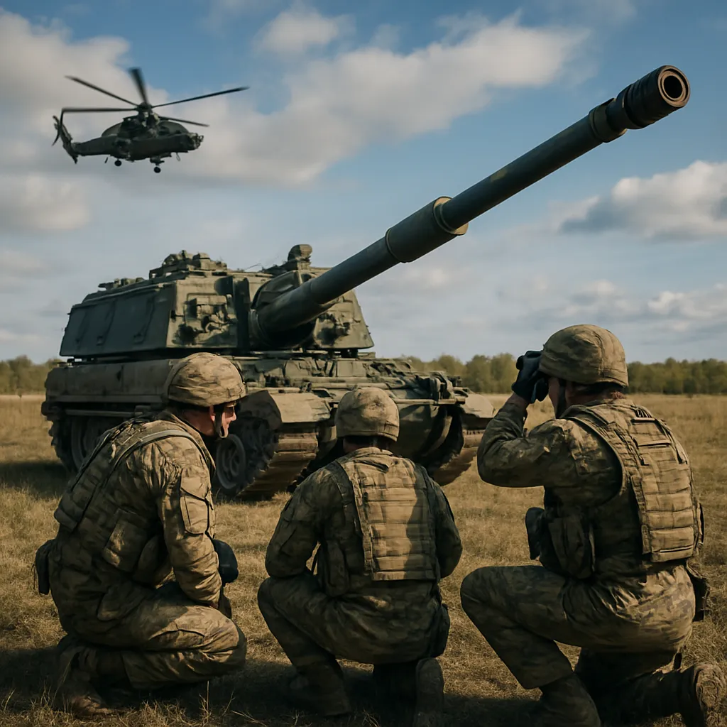 Jak komandosi ćwiczą współpracę z artylerią i lotnictwem
