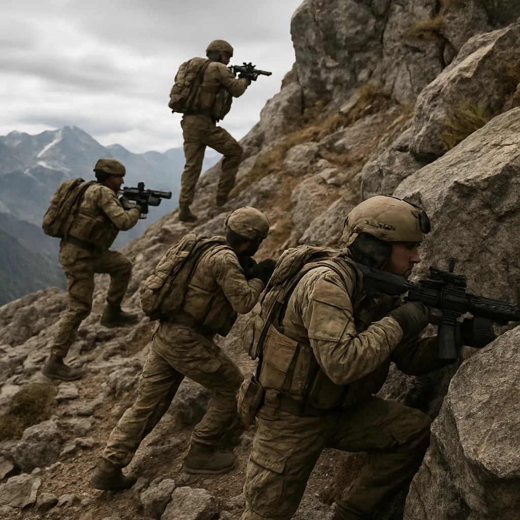 Jak wygląda taktyka walki w górach